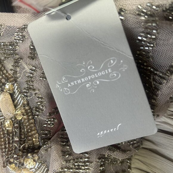 Anthropologie Moulinette Soeurs Beaded Dress size 6 - Picture 5 of 11